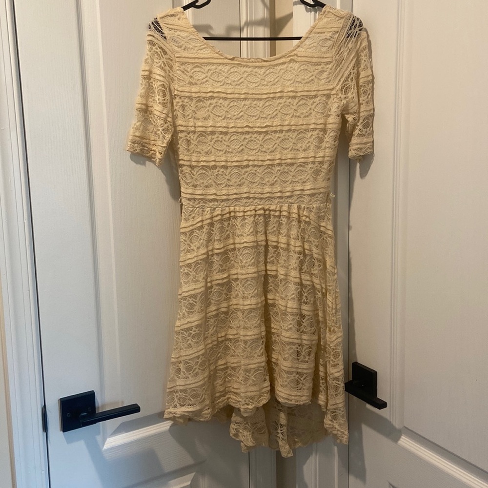 Cream dress